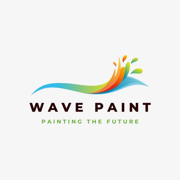 Paint company logo design